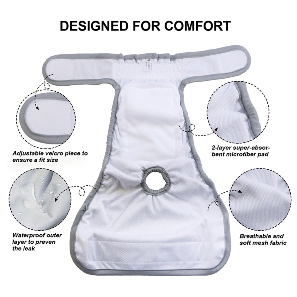 Reusable Female Dog Diapers