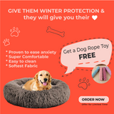 Anxiety Releasing Dog Bed + Dog Toy (FREE)